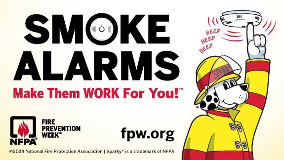 National Fire Protection Association® (NFPA®) Fire Prevention Week 2023 Theme: Cooking safety starts with you