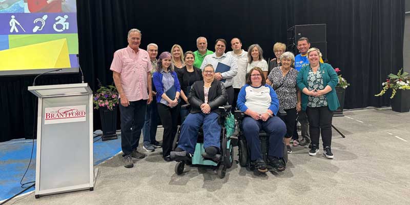 Recipients of the City of Brantford 2024 Accessibility Awards