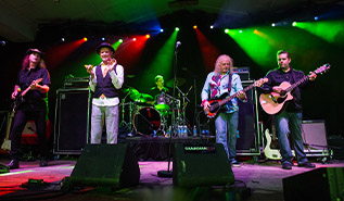 HipFest performing on the Harmony Square stage