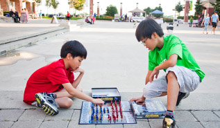 Chess in the Square