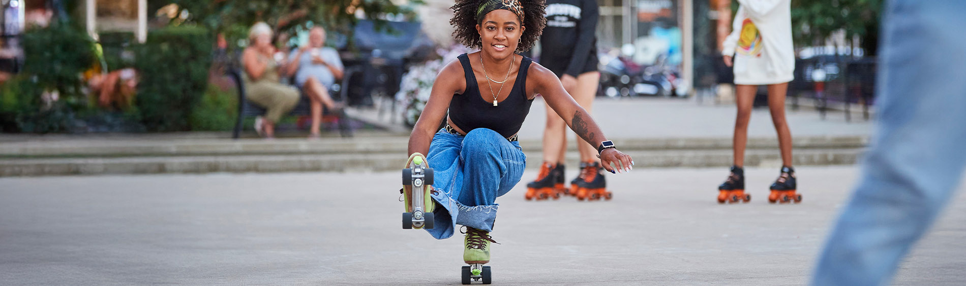 Roller Skate in the Square