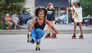 Roller Skate in the Square