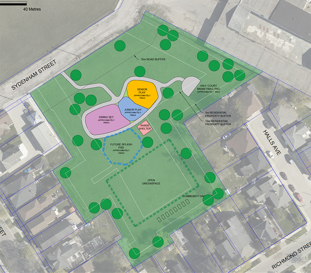 Robert Moore Park Redevelopment Concept
