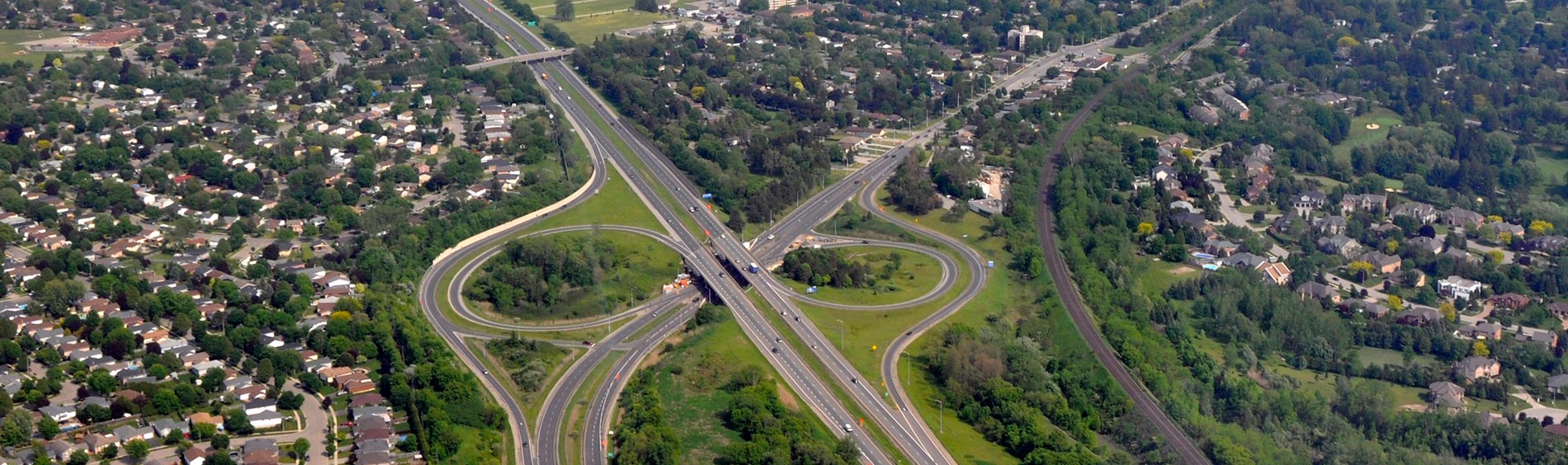 Highway Aerial View