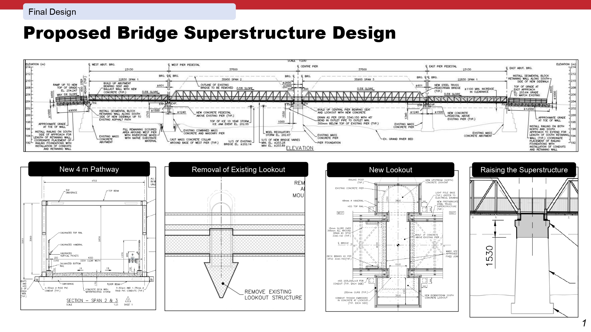 Proposed Bridge Superstructure Design